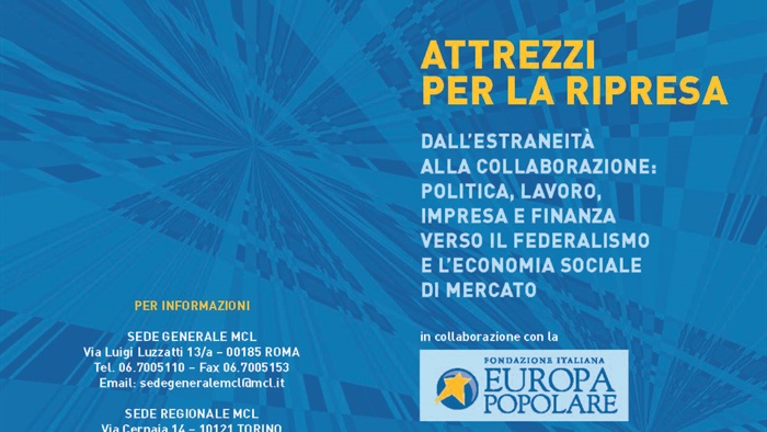 "Attrezzi per la ripresa"